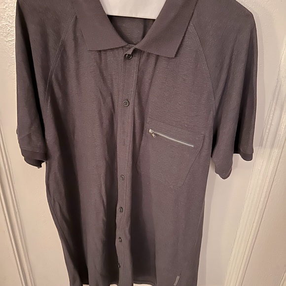 Armani A/X - Armani Exchange white short-sleeved button down shirt - Size XL - Picture 3 of 3